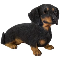 Vivid Arts Real Life Dogs - Dachshund Garden Ornament -DecorFlare Shop vivid arts real life sitting dachshund web