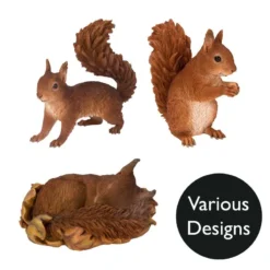 Vivid Arts Real Life Woodland - Red Squirrel Garden Ornament
