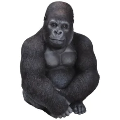 Vivid Arts Real Life Zoo - Gorilla Garden Ornament -DecorFlare Shop vivid arts real life zoo sitting gorilla web