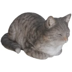 Vivid Arts Real Life Cats - Dreaming Cat Garden Ornament 7 Vivid Arts Real Life Cats - Dreaming Cat Garden Ornament -DecorFlare Shop vivid arts tabby dreaming cat web