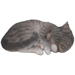 Vivid Arts Real Life Cats - Sleeping Cat Garden Ornament 8 Vivid Arts Real Life Cats - Sleeping Cat Garden Ornament -DecorFlare Shop vivid arts tabby sleeping cat web